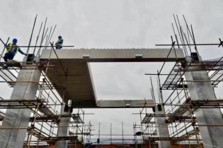 裝配式免模免撐技術(shù)體系在閩南地區(qū)首次應(yīng)用